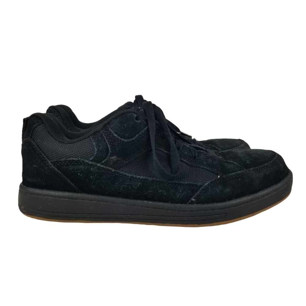 Brahma Black Suede Steel Toe Work Casual Shoes Men's Size 9.5